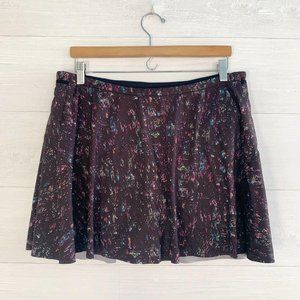 Athleta - Match Point skort in multicolor abstract, L
